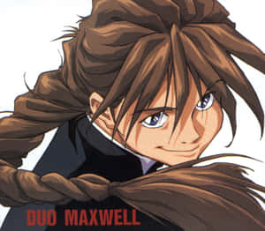 Caption: Duo Maxwell In Action Wallpaper