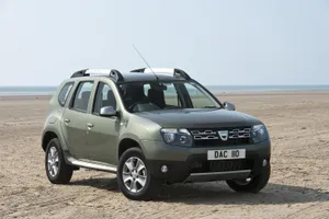 Caption: Dynamic Dacia- The Epitome Of Power And Style Wallpaper