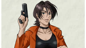 Caption: Electra Ovilo - A Striking Character In Cowboy Bebop Wallpaper