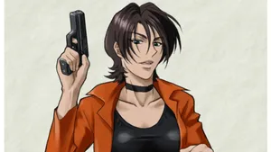 Caption: Electra Ovilo - A Striking Character In Cowboy Bebop Wallpaper