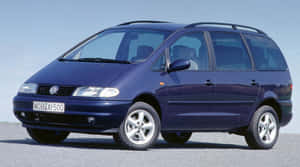 Caption: Elegant Volkswagen Sharan In Pristine Condition Wallpaper