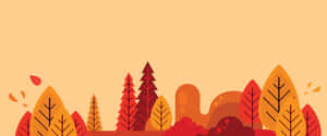 Caption: Embodying Change: A Minimalistic Interpretation Of Autumn Wallpaper