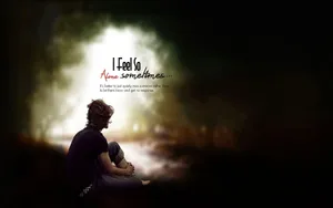 Caption: Embracing The Bliss Of Singlehood Wallpaper