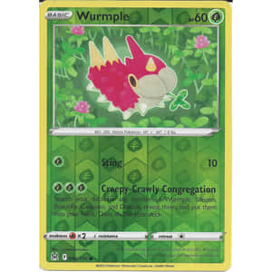 Caption: Enchanting Close-up Of Wurmple In Its Natural Habitat Wallpaper