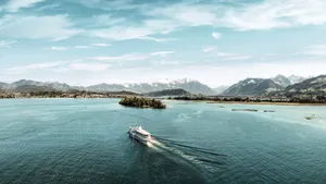 Caption: Enchanting Scenery Of Horgen, Switzerland Wallpaper