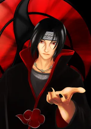 Caption: Engaging In The Art Of Genjutsu Wallpaper