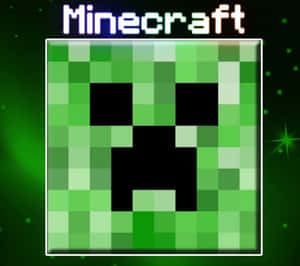 Caption: Enigmatic Creeper Face In The Dark Wallpaper
