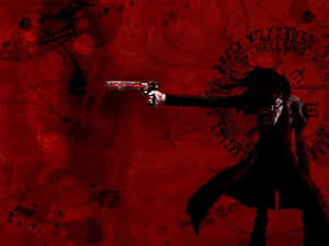 Caption: Enigmatic Hellsing Ultimate Character In 4k Resolution Wallpaper