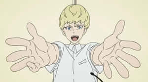 Caption: Enigmatic Ryo Asuka Portrait Wallpaper