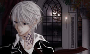 Caption: Enigmatic Zero Kiryu - The Vampire Hunter Wallpaper