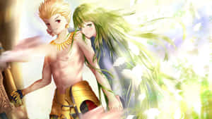 Caption: Enkidu - The Epic Companion Of Gilgamesh Wallpaper