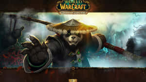 Caption: Epic Battle In World Of Warcraft: Mists Of Pandaria Wallpaper