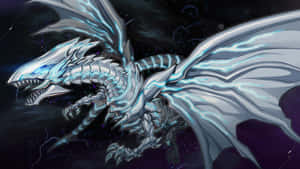 Caption: Epic Duel Of Yugioh Dragons Wallpaper