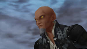 Caption: Epic Face-off: Kingdom Hearts Xehanort Vs Heroes Wallpaper