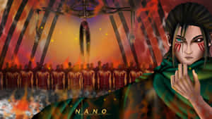 Caption: Epic Transformation Of The Founding Titan Wallpaper