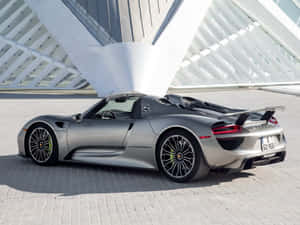 Caption: Exceptional Performance - Porsche 918 Spyder Wallpaper