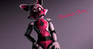 Caption: Exciting World Of Funtime Foxy Wallpaper