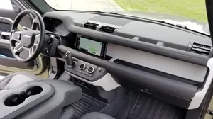 Caption: Experience Unbeatable Off-road Thrills With The Land Rover Defender. Wallpaper