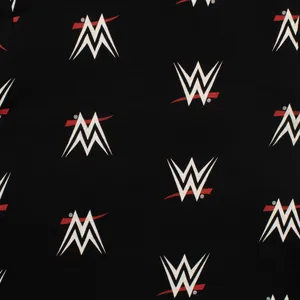 Caption: Explosive Wwe Logo On Fiery Background Wallpaper