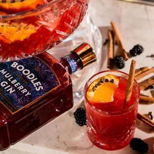 Caption: Exquisite Boodles Cocktail Presented Elegantly Wallpaper