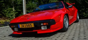 Caption: Exquisite Lamborghini Jalpa In Full Glory Wallpaper