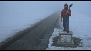 Caption: Fargo - Welcome To Brainerd Sign Wallpaper