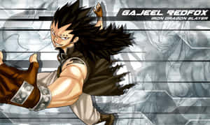 Caption: Ferocious Gajeel Redfox In Attack Mode Wallpaper