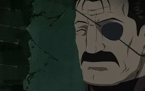 Caption: Ferocious King Bradley In Combat Wallpaper