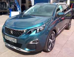 Caption: Fine Elegance On Wheels - The Peugeot 5008 Wallpaper