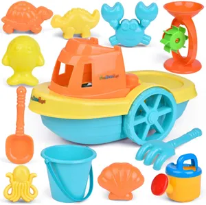 Caption: Fun Day At The Beach With Colorful Beach Toys Wallpaper
