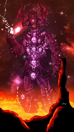 Caption: Galactus, The Devourer Of Worlds! Wallpaper