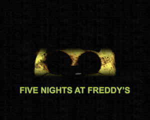Caption: Golden Freddy Unleashed Wallpaper