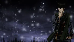 Caption: Hijikata Toshiro In Thought Wallpaper