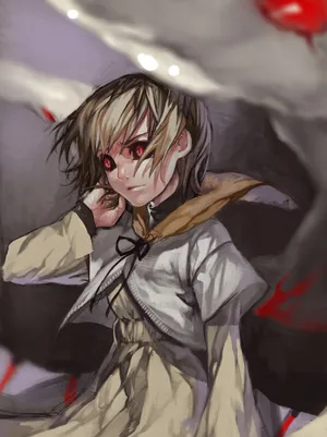 Caption: Hinami Fueguchi - A Glimpse Of Innocence In A Dark World Wallpaper