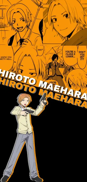 Caption: Hiroto Maehara In Deep Thought Wallpaper