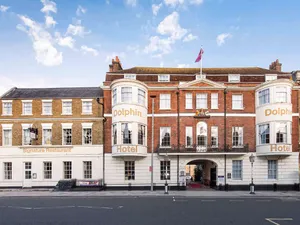 Caption: Iconic Bargate Monument In Vibrant Southampton, United Kingdom Wallpaper
