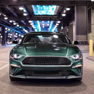 Caption: Iconic Ford Mustang Bullitt In Action Wallpaper