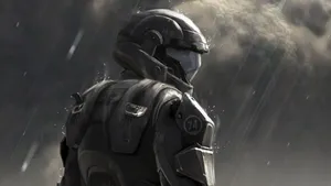 Caption: Immersive 3d Gaming Experience With Halo 3: Odst Wallpaper