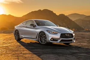 Caption: Infiniti Q60 - A Perfect Blend Of Performance And Luxury Wallpaper
