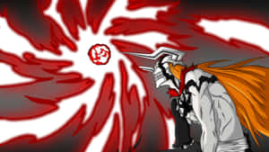 Caption: Intense Ichigo Kurosaki In Battle Mode Wallpaper