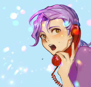 Caption: Intense Vinegar Doppio Posing In Battle Stance Wallpaper