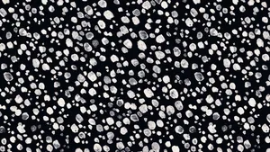 Caption: Intriguing Black Dot Iphone Crystal Landscape Image Wallpaper