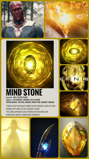 Caption: Intriguing Mind Stone Wallpaper Wallpaper