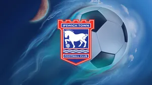 Caption: Ipswich Town Football Club In Action Wallpaper