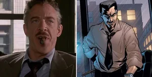 Caption: J. Jonah Jameson In Action At The Daily Bugle Offices. Wallpaper