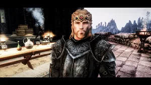 Caption: Jarl Balgruuf The Greater, Leader Of Whiterun Wallpaper