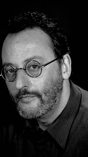 Caption: Jean Reno In Monochrome Wallpaper