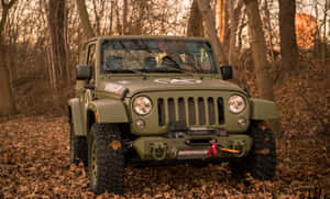 Caption: Jeep Willys: Classic Off-road Legend Wallpaper