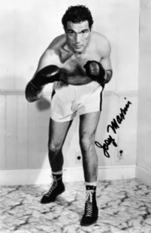 Caption: Joey Maxim - Authentic Autograph Signature Wallpaper