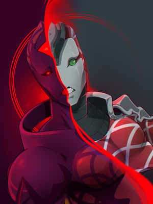 Caption: Jojo's Bizarre Adventure - King Crimson In Action Wallpaper